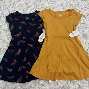 NEW with tags 2 girls XS 4/5 dresses